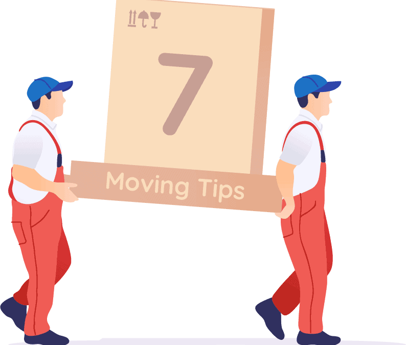 7 cost-saving tips when moving.
