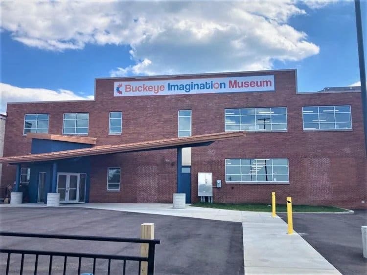 Buckeye Imagination Museum - Mansfield Ohio - Image of Entrance